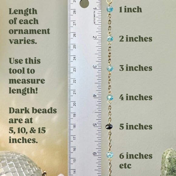 Origami Holiday Ornament #2330 - Large Crane with Handmade Paper & Enamel Santa - Picture 7 of 7